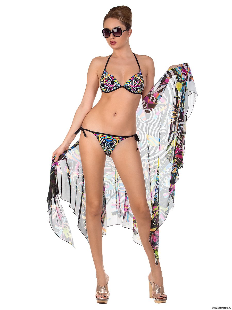 Элегантное парео Marine Goa купить со скидкой в секс шопе  Женское белье, одежда  Пляжная одежда