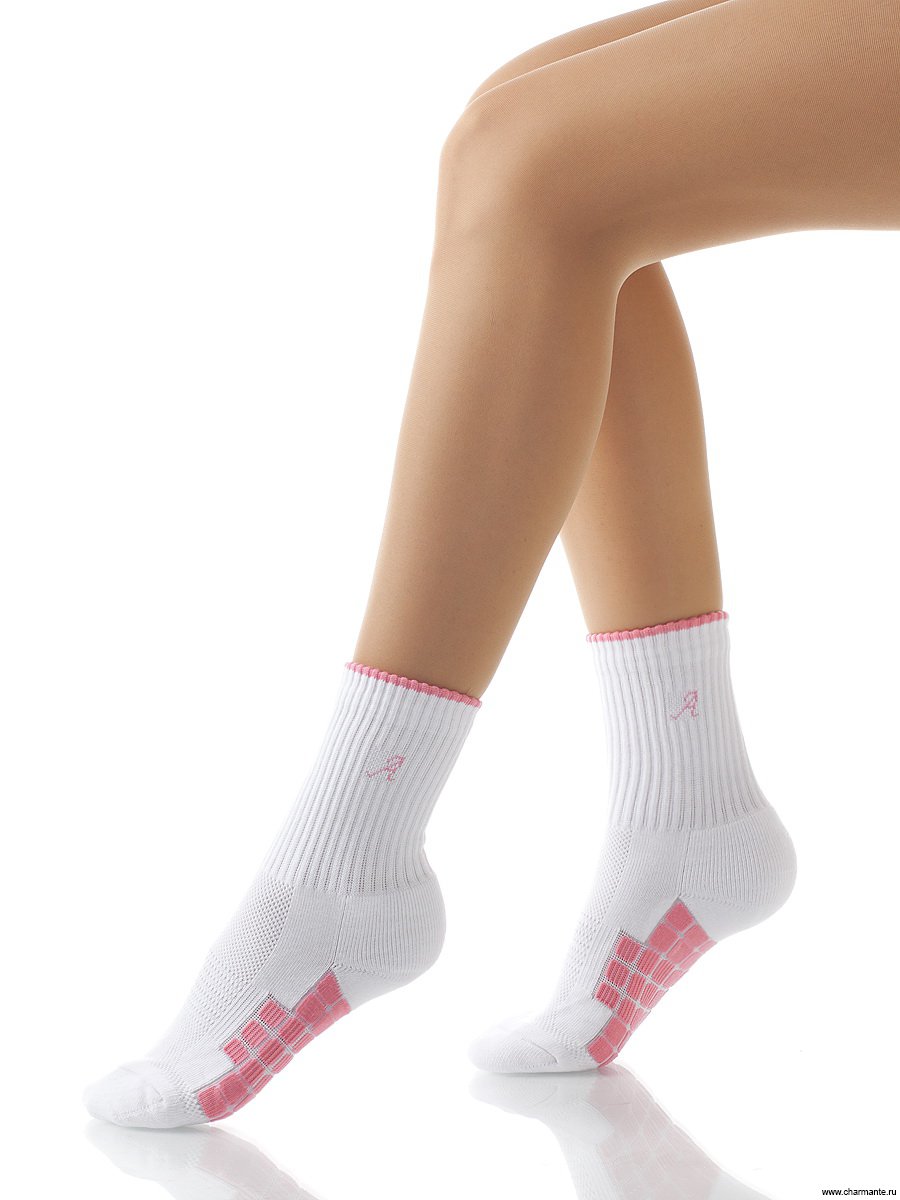 Розово белые носки. Носки Шарманте спорт. Белые носки. Спортивные носки для девочек. Белые носки для девочек.